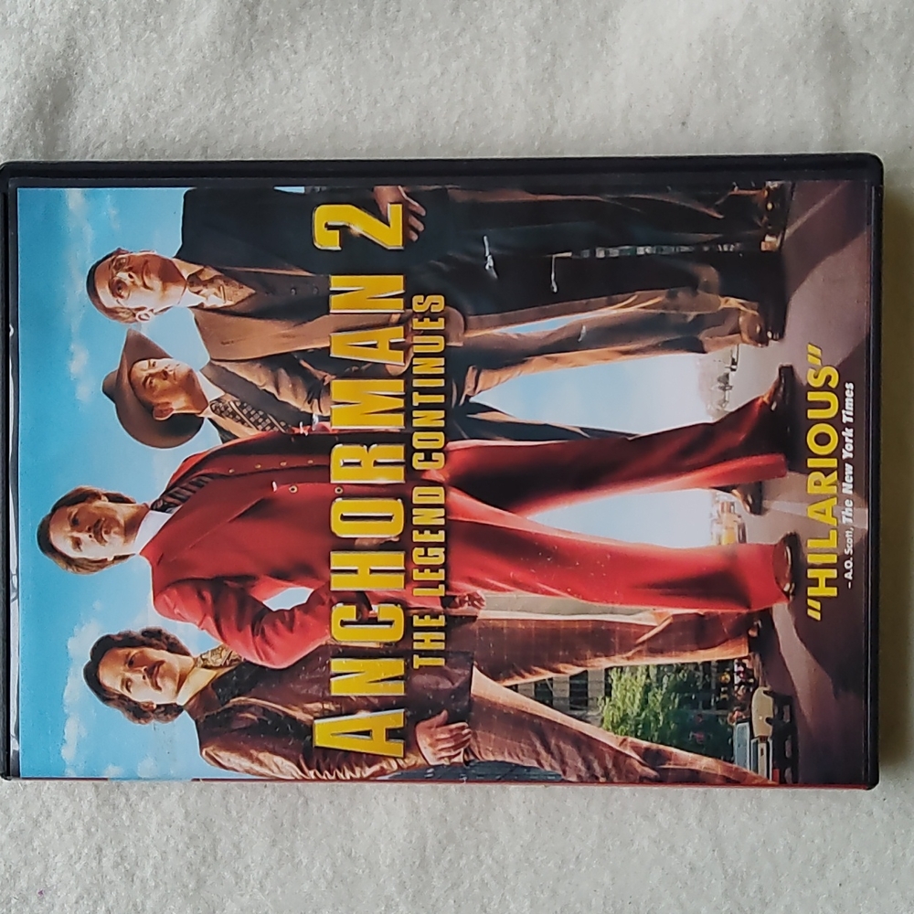 4/$12 Anchorman 2 DVD The Legend Continues